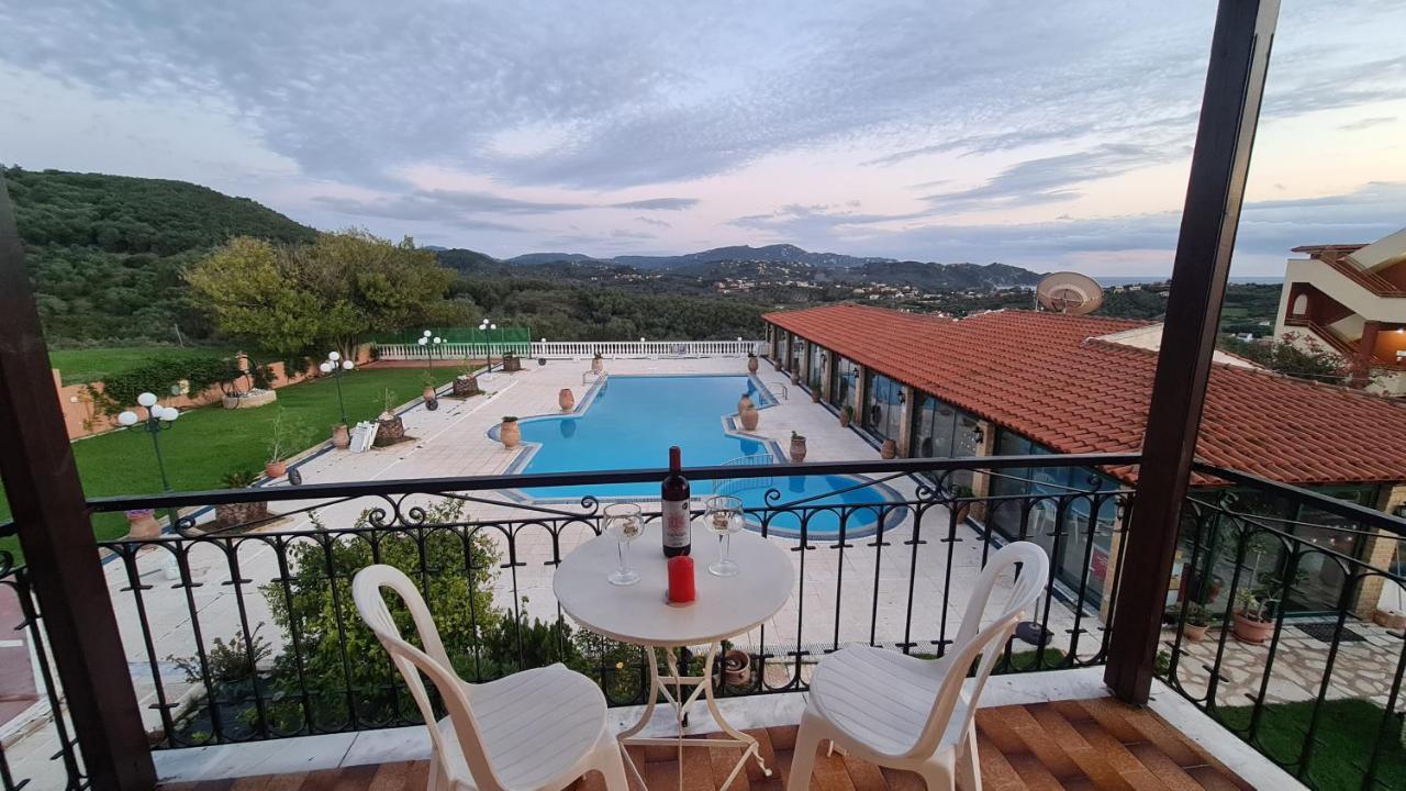 Villa Voula Agios Stefanos Avliotes  Luaran gambar